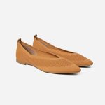 Hour Flat In ReKnit Toffee Shoes